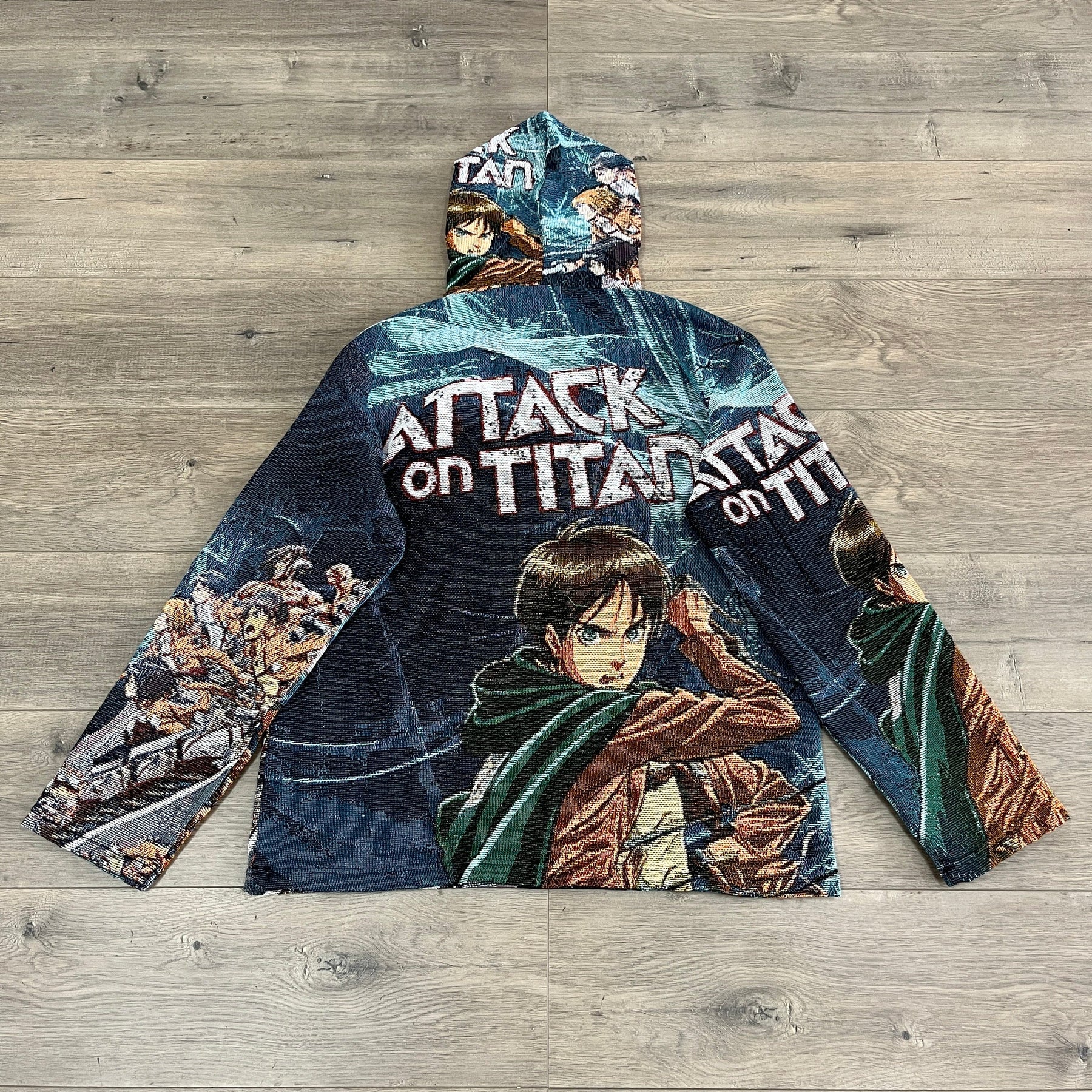 RDMCLOTHINGART tapestry hoodie TITAN V2 TAPESTRY HOODIE
