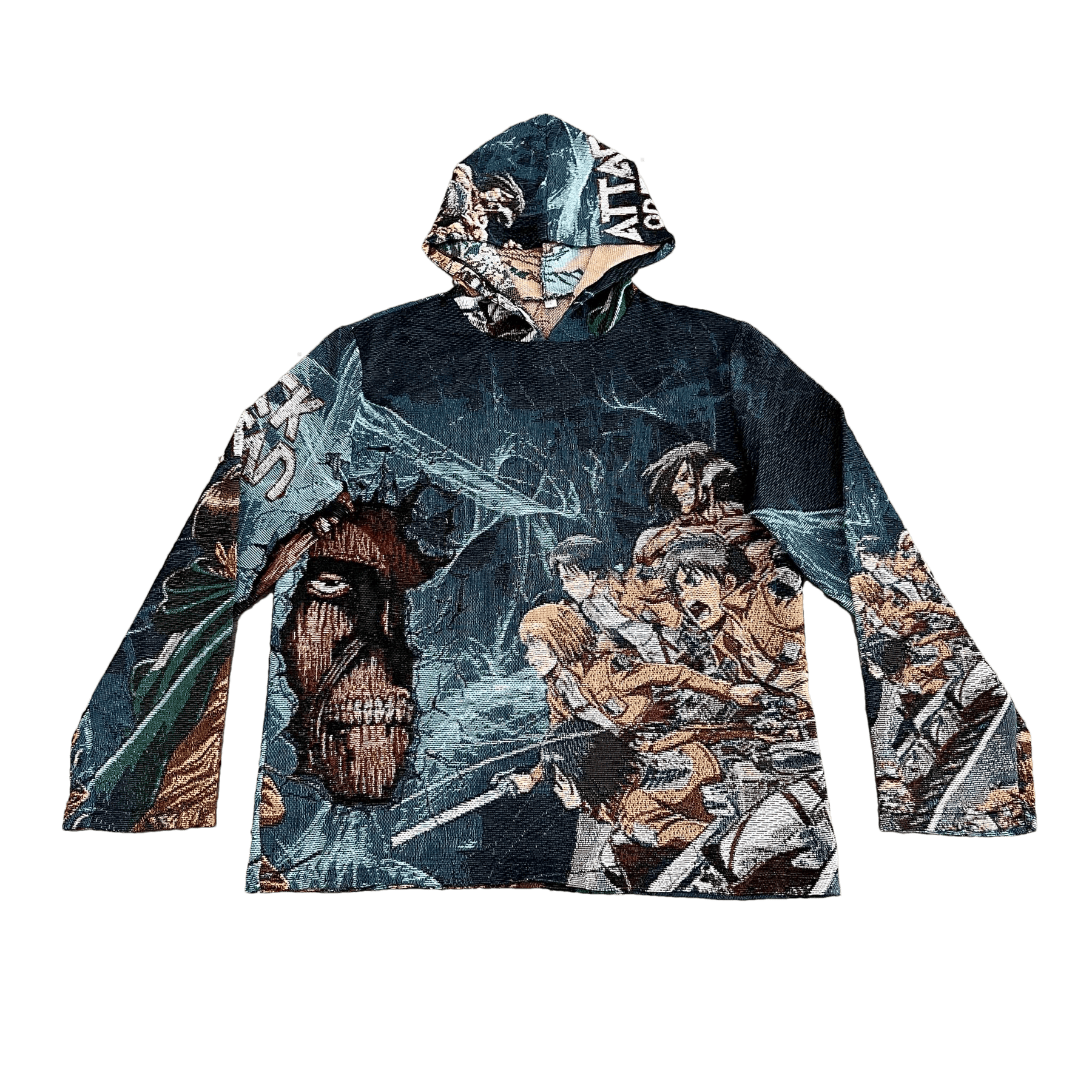 RDMCLOTHINGART tapestry hoodie TITAN V2 TAPESTRY HOODIE