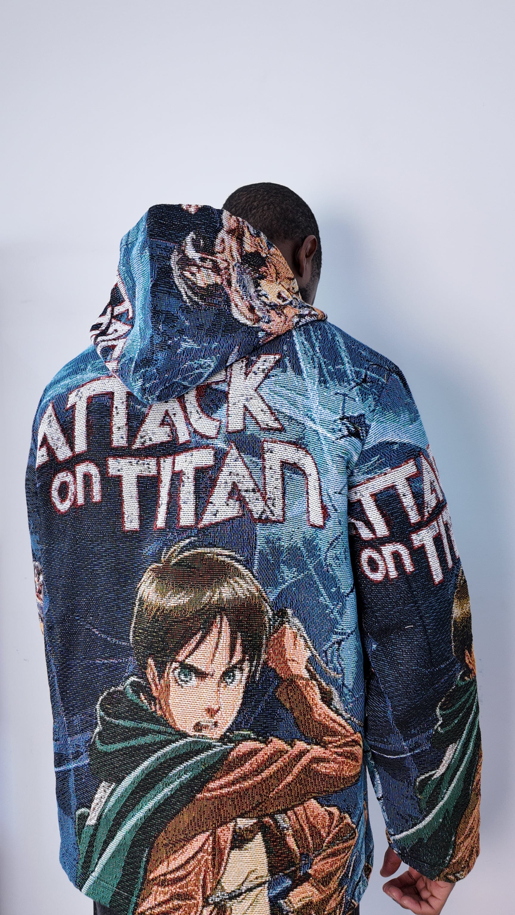 RDMCLOTHINGART tapestry hoodie TITAN V2 TAPESTRY HOODIE