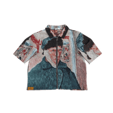 RDMCLOTHINGART tapestry hoodie VAN GOGH SELF PORTRAIT TAPESTRY TEE