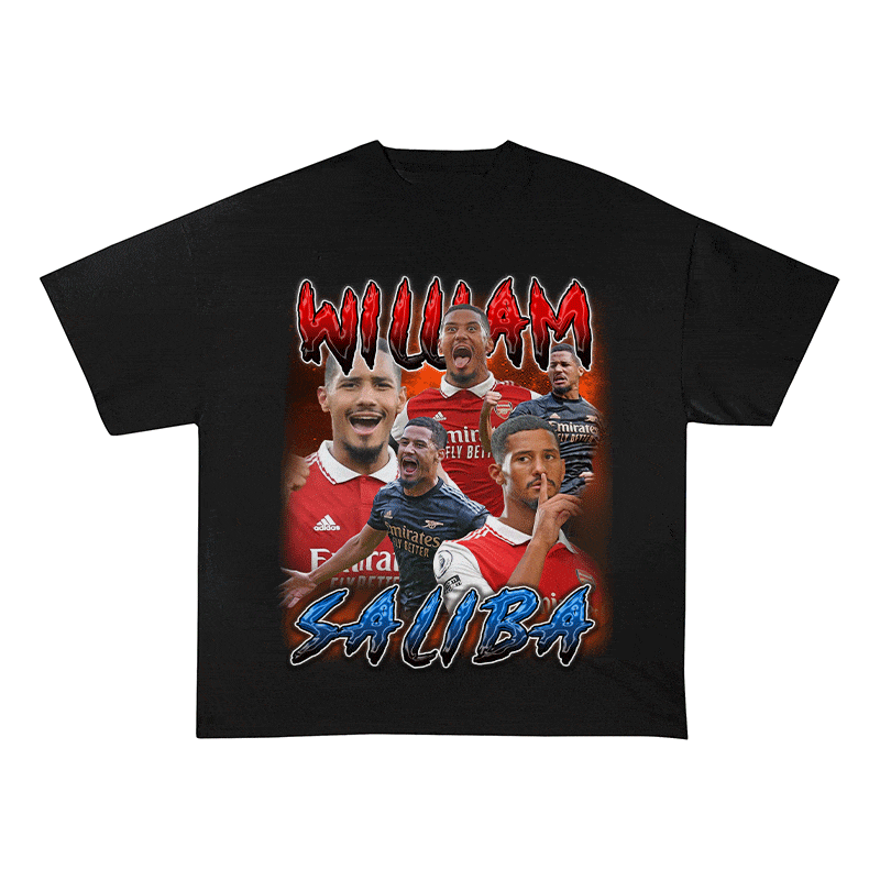 RDMCLOTHINGART tapestry hoodie WILLIAM SALIBA HEAVY WEIGHT COTTON TEE-9180