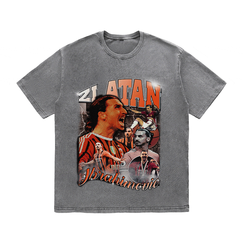 RDMCLOTHINGART tapestry hoodie ZLATAN HEAVY WEIGHT COTTON TEE-9181