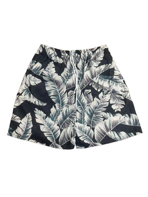 SWAYING PALMS ONYX SHORTS-8916