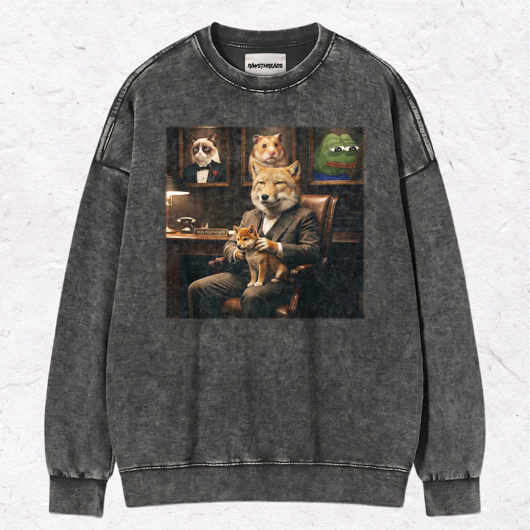 FOXFATHER HEAVY WEIGHT COTTON TEE-010