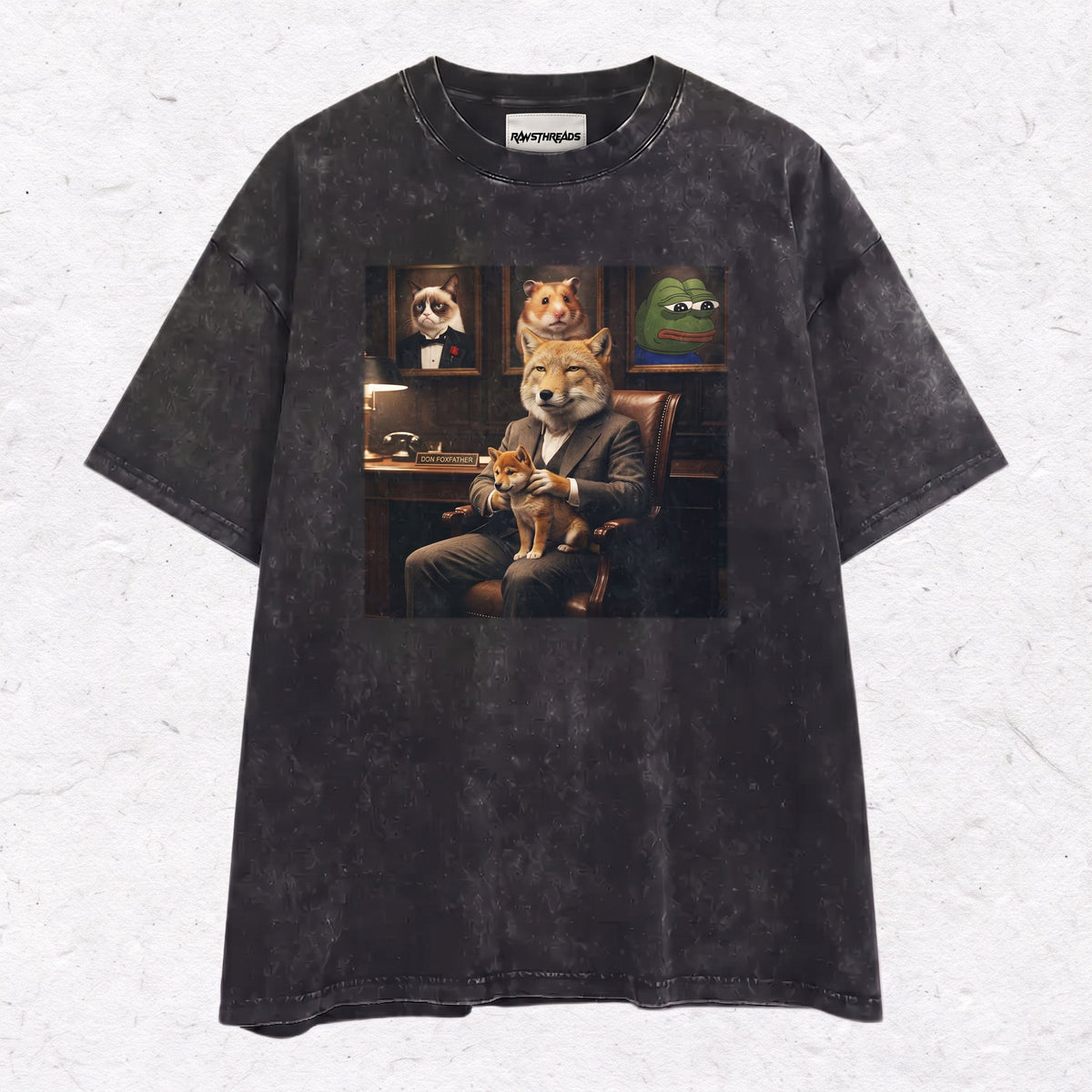 FOXFATHER HEAVY WEIGHT COTTON TEE-010