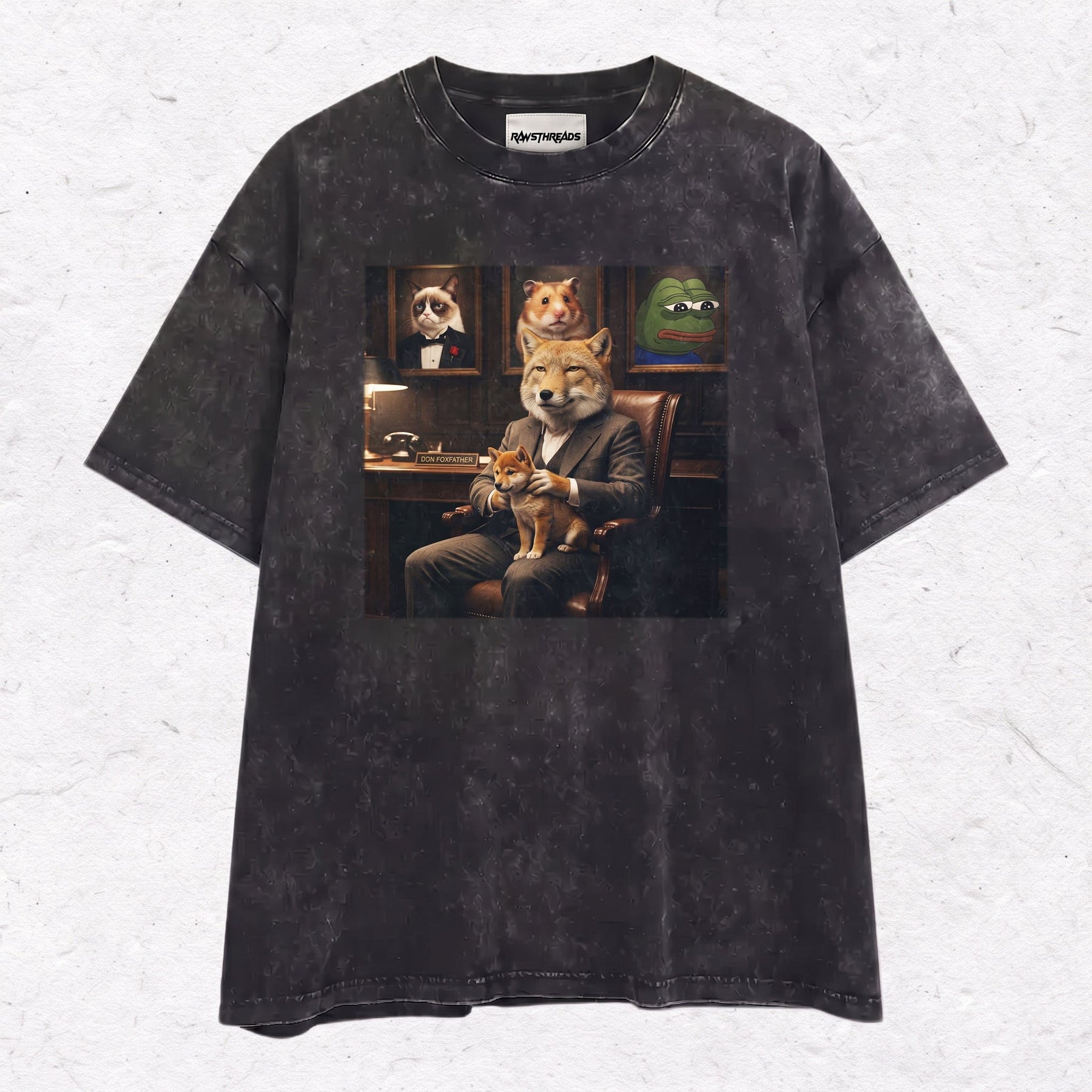 FOXFATHER HEAVY WEIGHT COTTON TEE-010