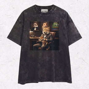 FOXFATHER HEAVY WEIGHT COTTON TEE-010
