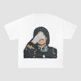 JACKSON V3 SMOOTH CRIMINAL HEAVYWEIGHT PATCH TEE-5138