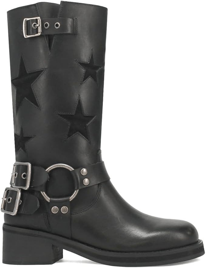 Dingo Women's Blacklist Harness Western Boots-60041