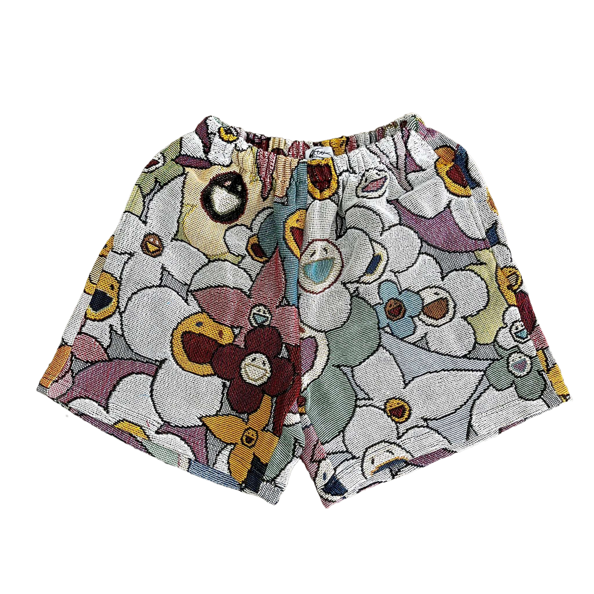 FLOWER TAPESTRY SHORT