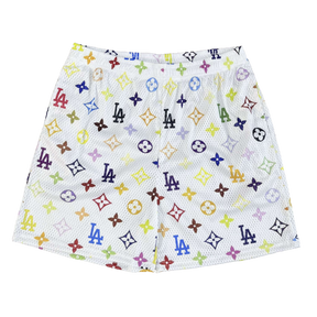COLORFUL LA MESH SHORTS-8677