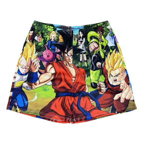 GOKU COLLECTION MESH SHORTS-8686