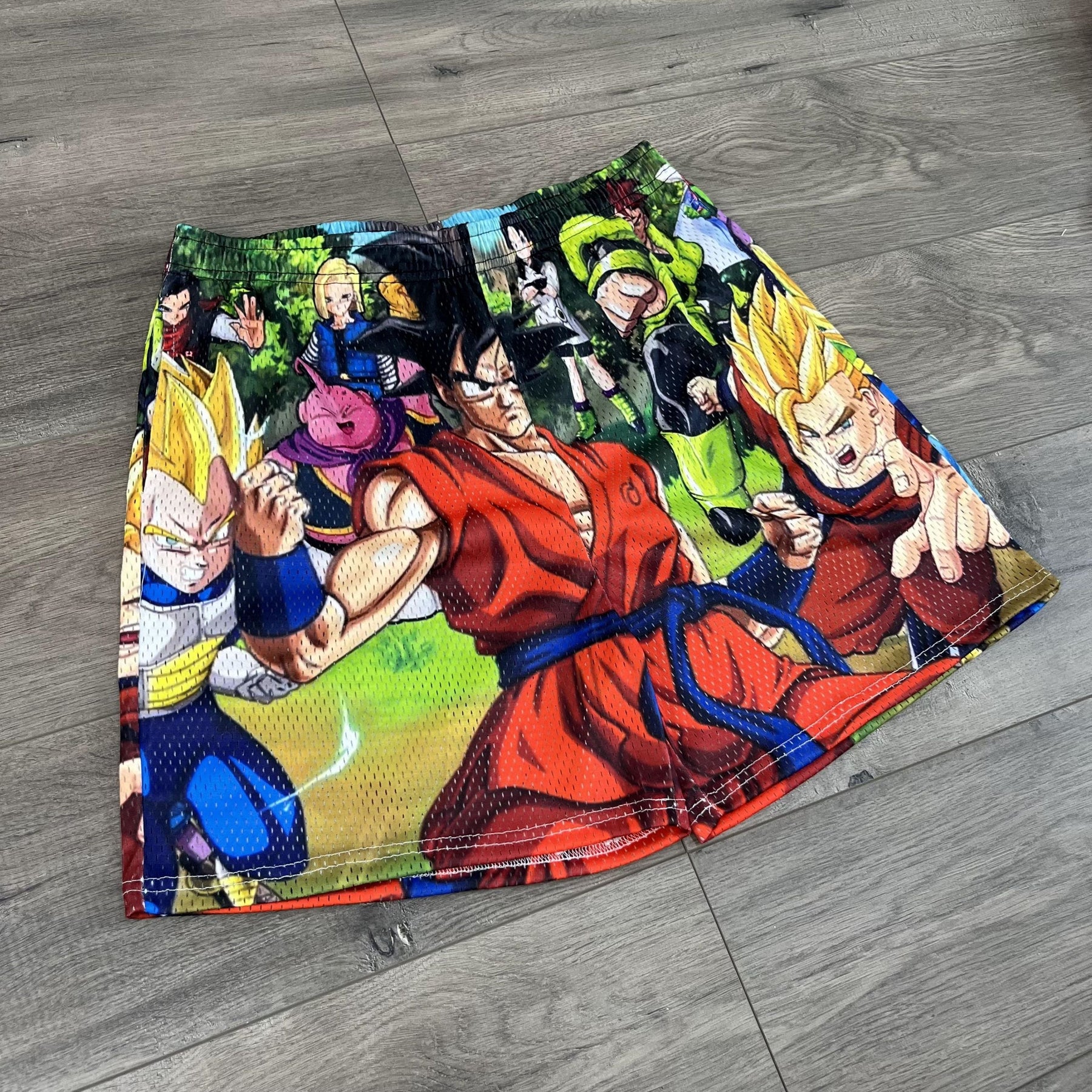 GOKU COLLECTION MESH SHORTS-8686