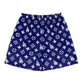 BLUE LA MESH SHORTS-8675