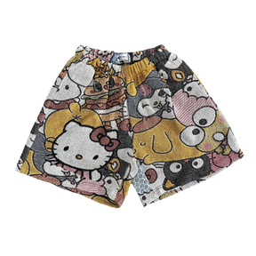 KITTY TAPESTRY SHORTS