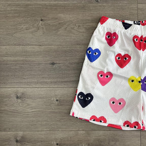 COLORFUL CDG MESH SHORTS-8722