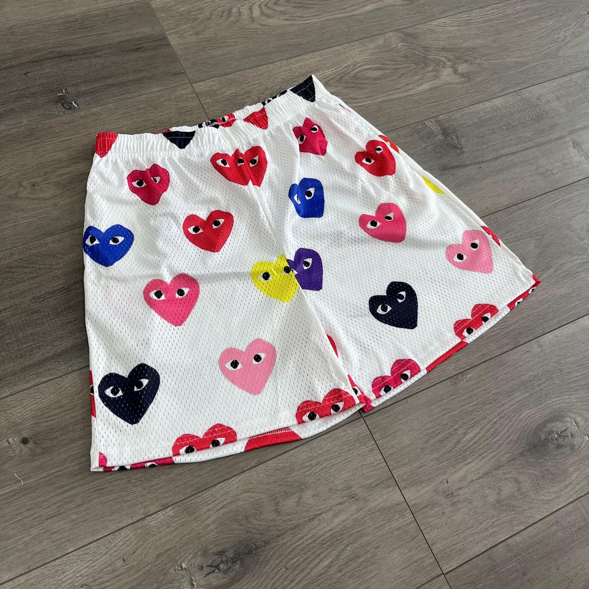 COLORFUL CDG MESH SHORTS-8722