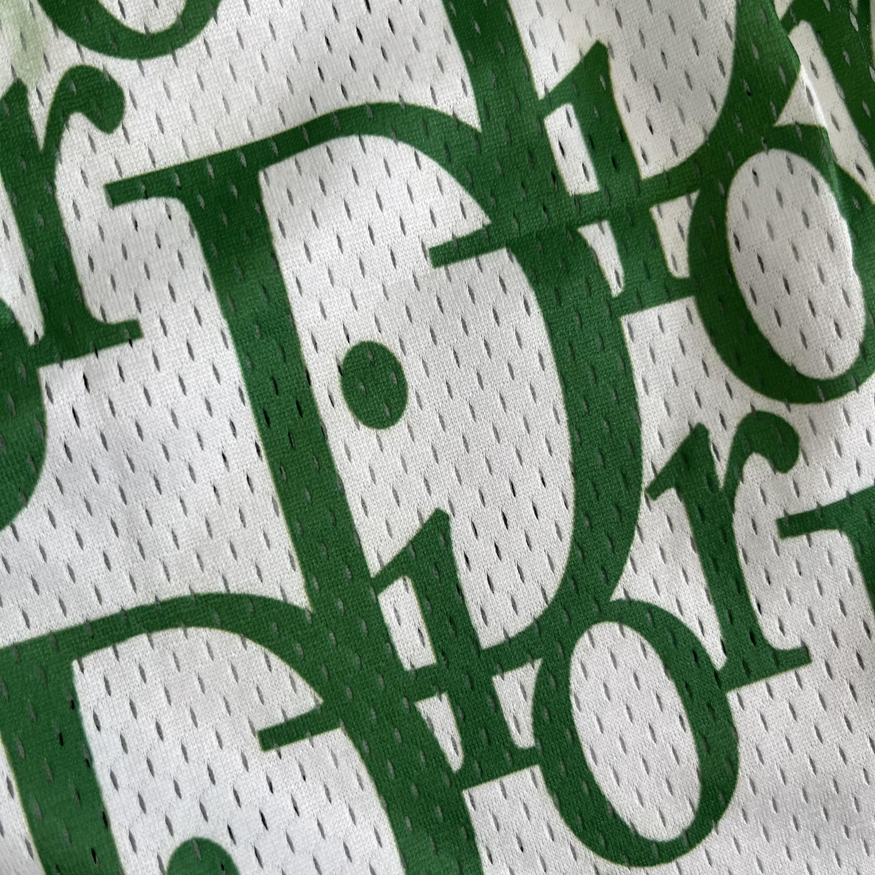GREEN DC MESH SHORTS-8724