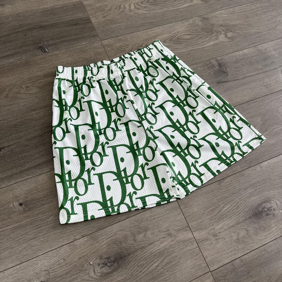 GREEN DC MESH SHORTS-8724