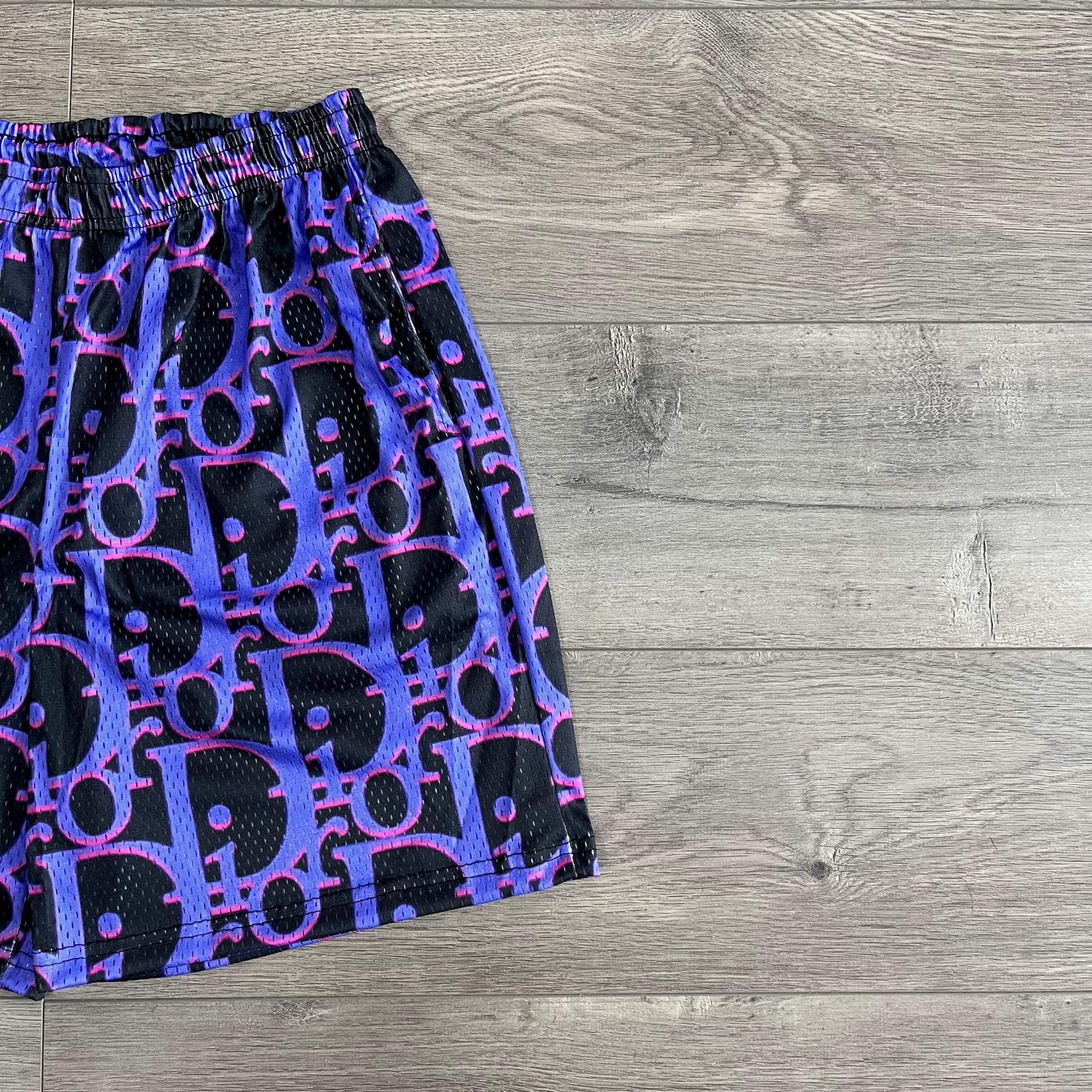 PURPLE DC MESH SHORTS-8725