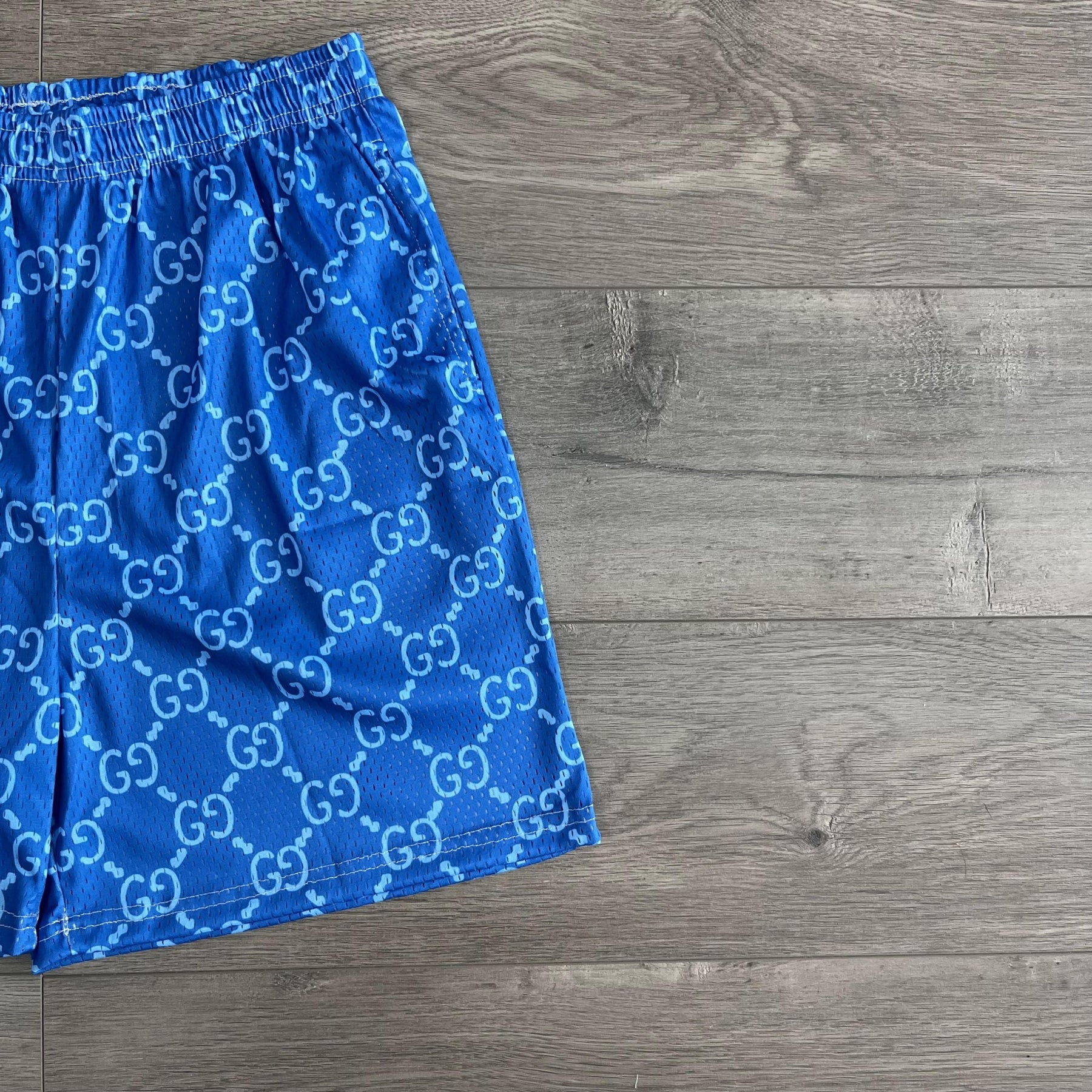 BLUE GU MESH SHORTS-8730