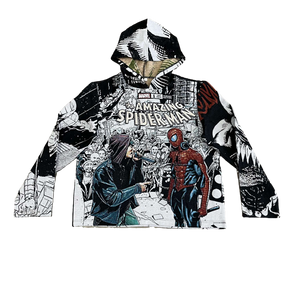 AMAZING SPIDER&VENOM TAPESTRY HOODIE