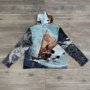 MOANA TAPESTRY HOODIE