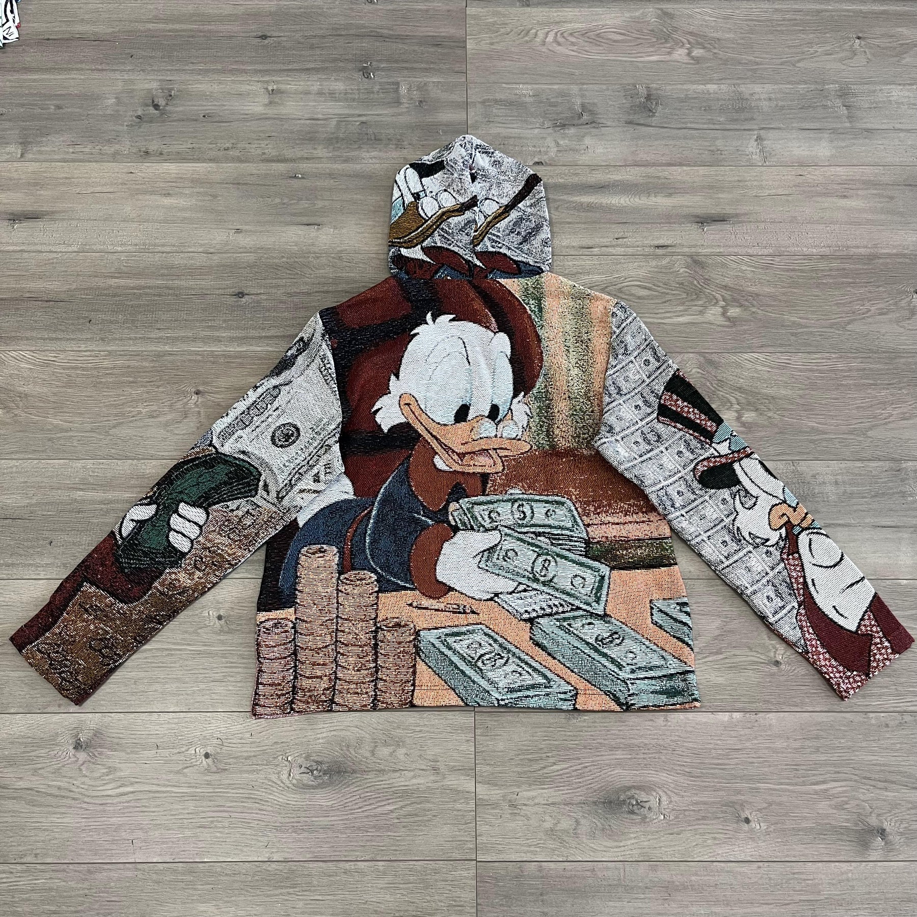 DONALD DUCK TAPESTRY HOODIE