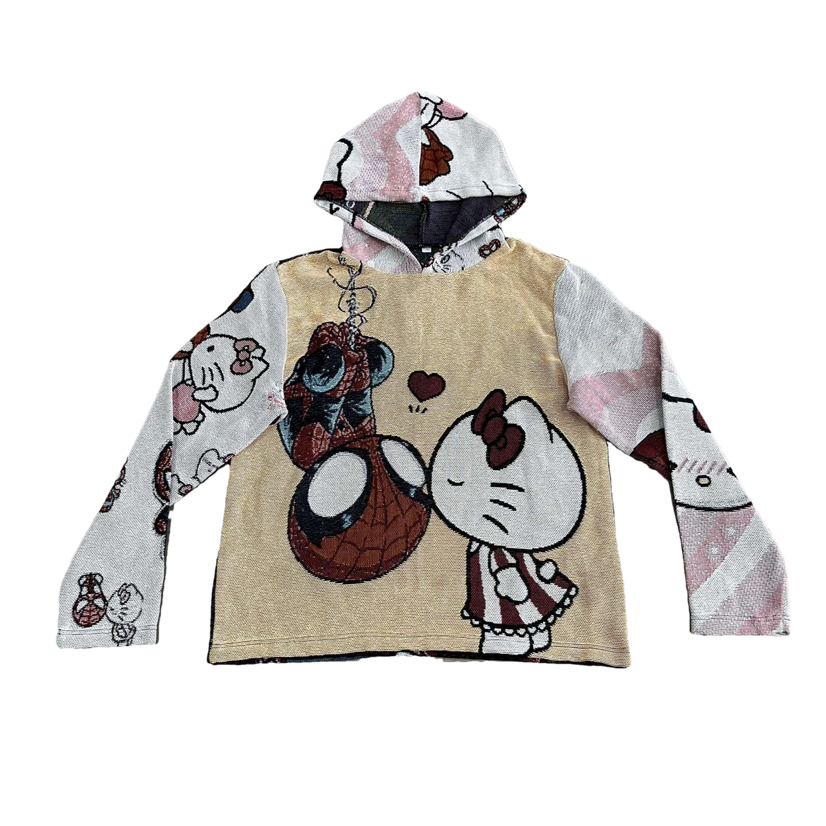 KITTY&SPIDER TAPESTRY HOODIE