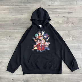 DRAGONBALL TAPESTRY PATCH HOODIE-9052