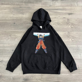 GOKU TAPESTRY PATCH HOODIE-9048