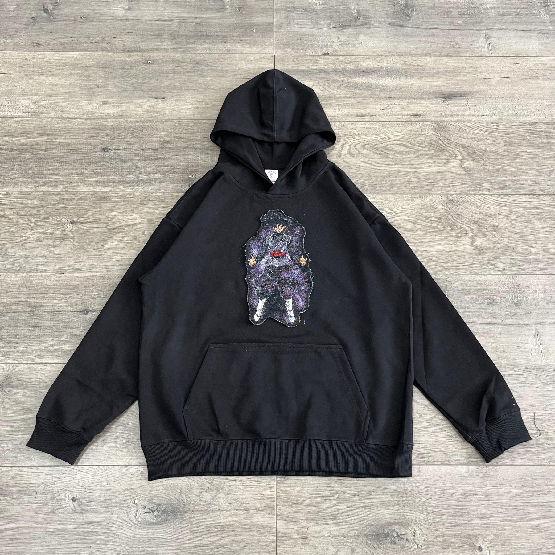 GOKU BLACK TAPESTRY PATCH HOODIE-9084