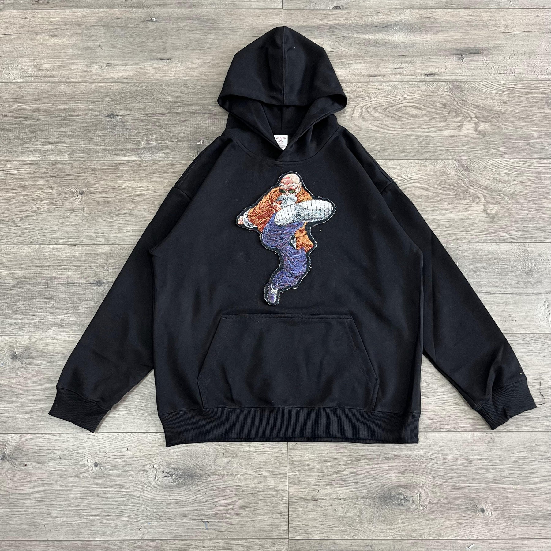 MASTER ROSHI TAPESTRY PATCH HOODIE-9085