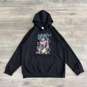 SUPER SAIYAN4 TAPESTRY PATCH HOODIE-9047