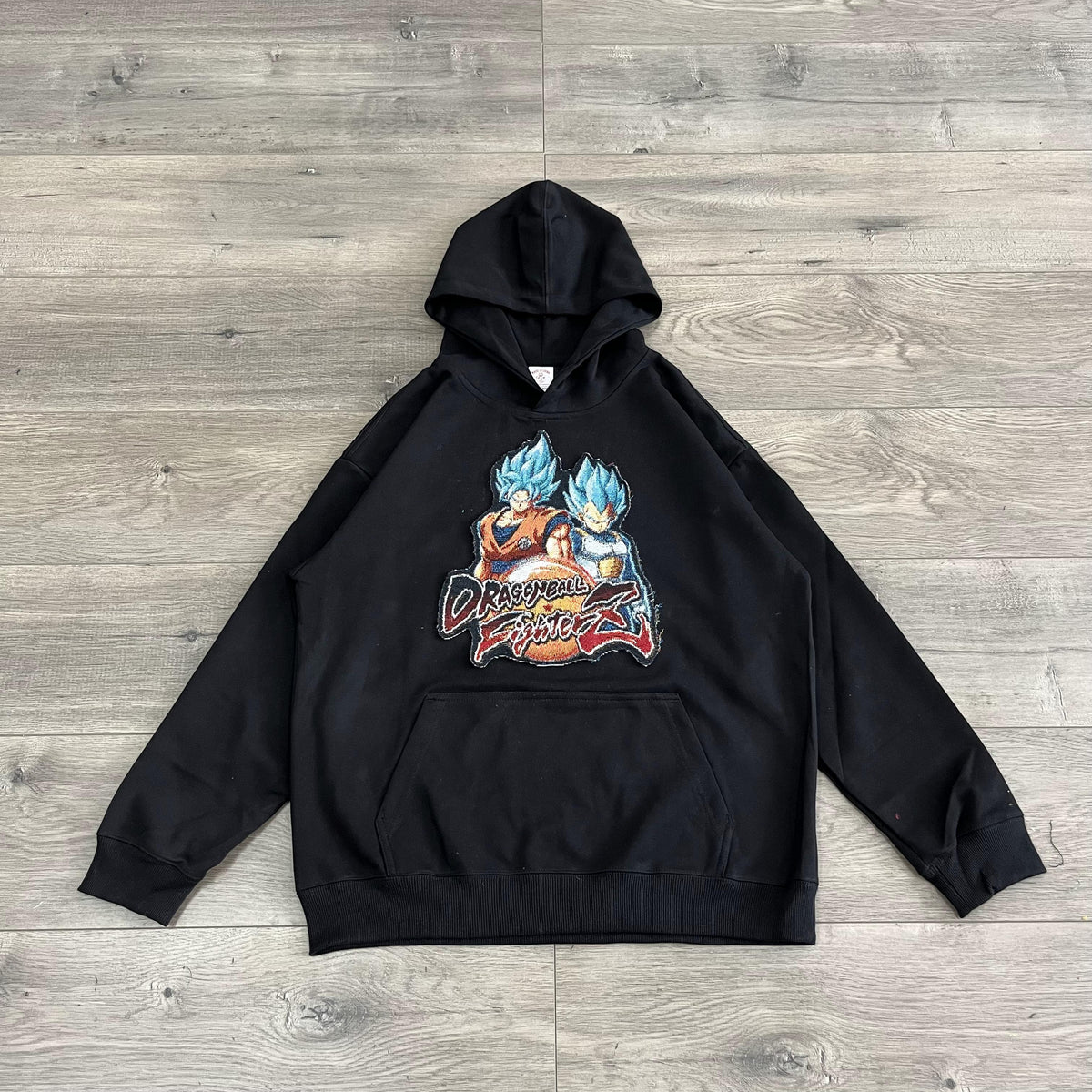 SUPERSAIYAN GOKU&VEGETA TAPESTRY PATCH HOODIE-9088