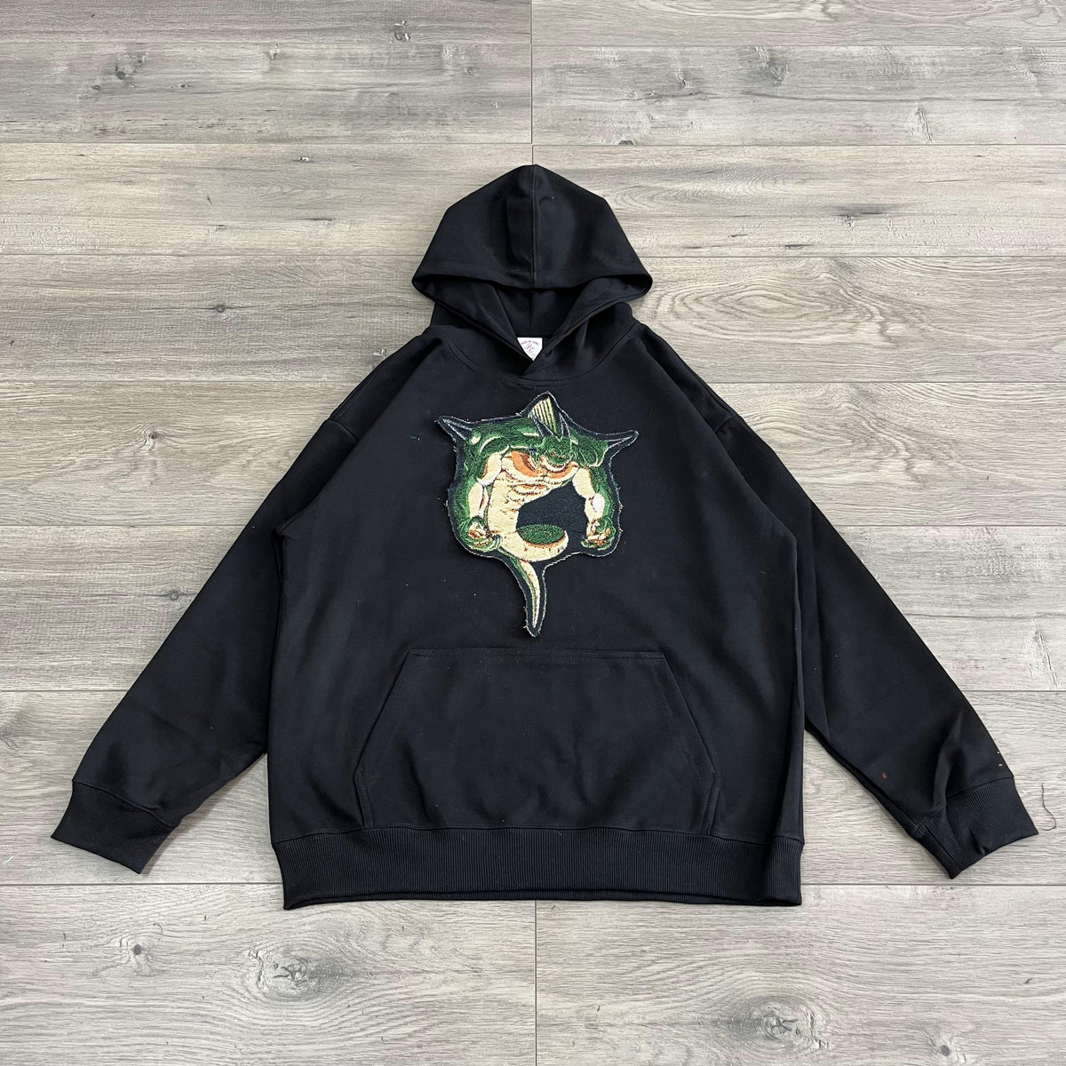 PORUNGA TAPESTRY PATCH HOODIE-9077