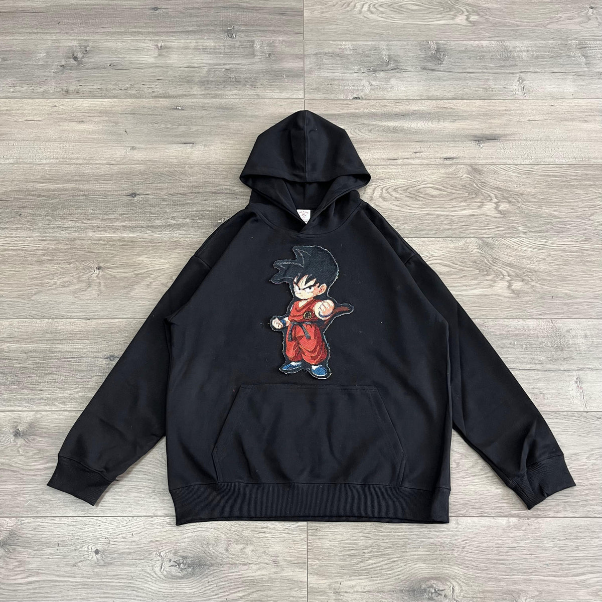 YOUNG GOKU TAPESTRY PATCH HOODIE-9063