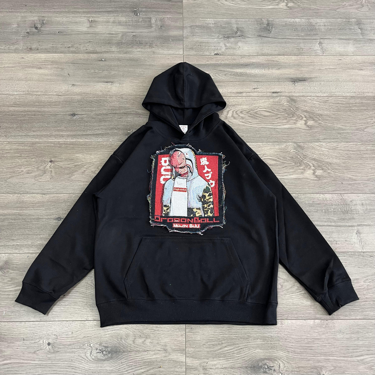 MAJIN BUU TAPESTRY PATCH HOODIE-9072