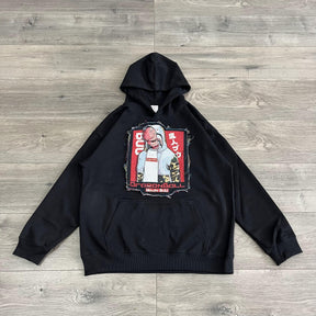 MAJIN BUU TAPESTRY PATCH HOODIE-9072