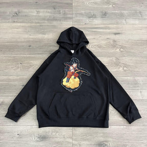 GOKU TAPESTRY PATCH HOODIE-9062