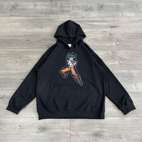 GOKU TAPESTRY PATCH HOODIE-9086