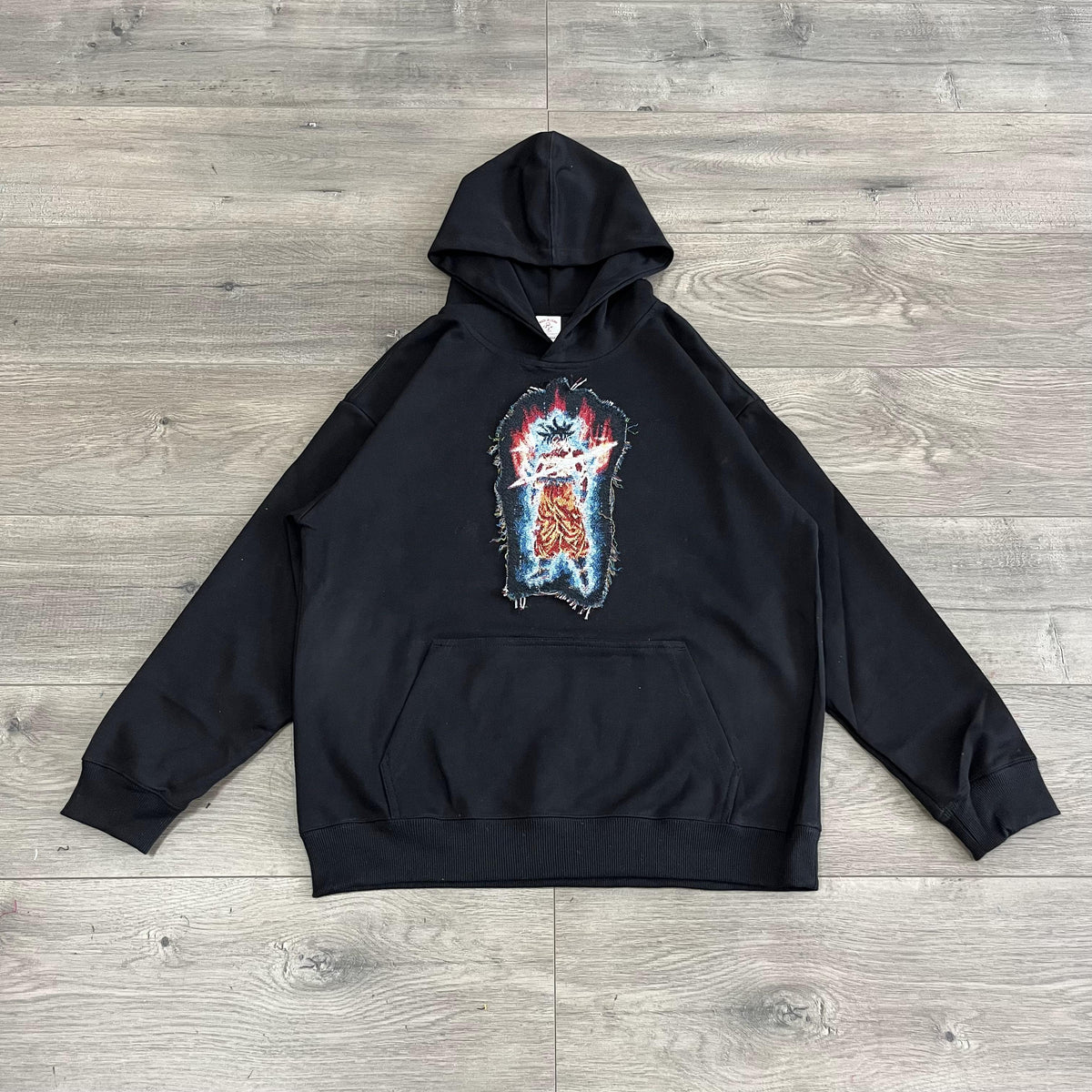 GOKU TAPESTRY PATCH HOODIE-9049