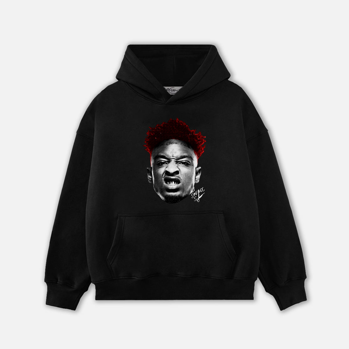 21SAVAGE HEAD HOODIE-1073