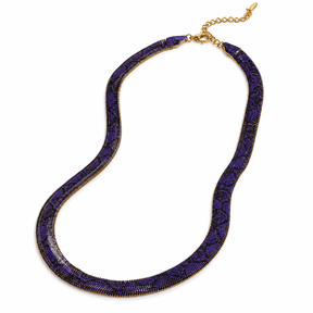 SNAKE PATTERN NECKLACE