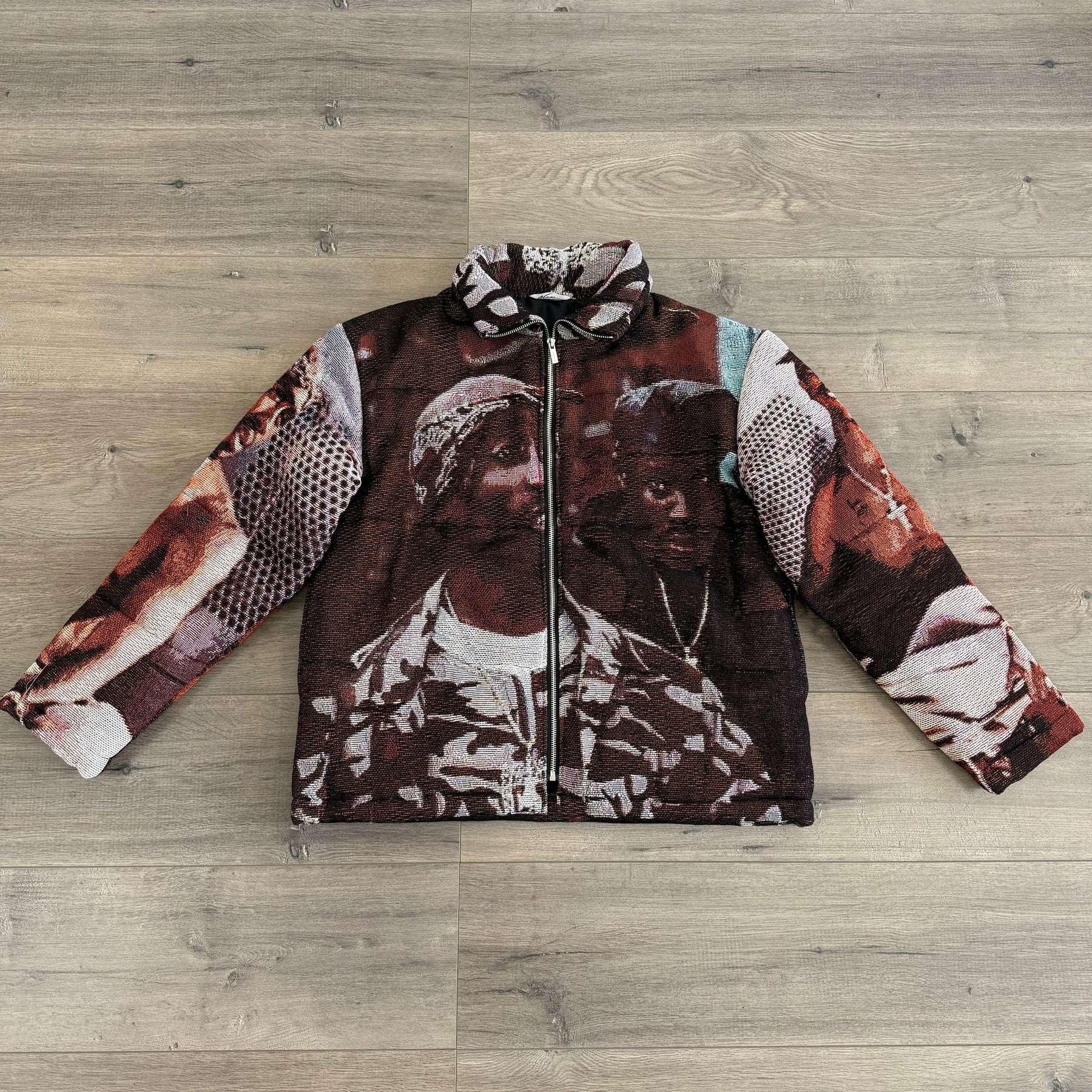 NEW 2PAC TAPESTRY COAT