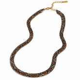 SNAKE PATTERN NECKLACE