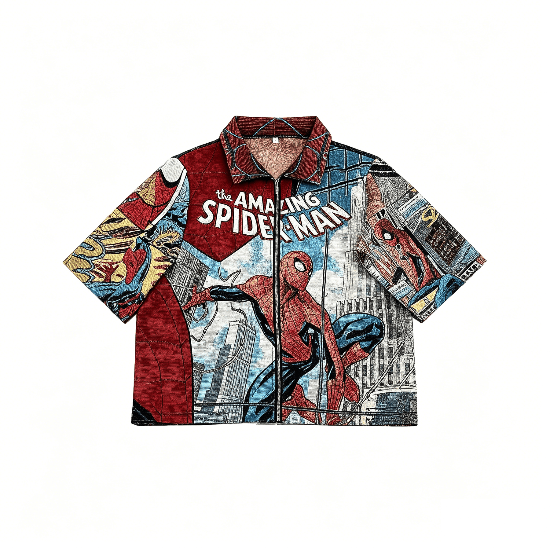 RED SPIDER TAPESTRY TEE