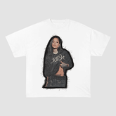 KEHLANI YASHOAH VINTAGE HEAVYWEIGHT PATCH TEE-51318