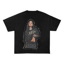 KEHLANI YASHOAH VINTAGE HEAVYWEIGHT PATCH TEE-51318