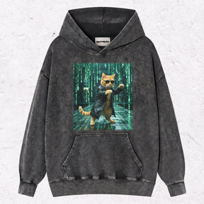HACKER CAT HEAVY WEIGHT COTTON TEE-004